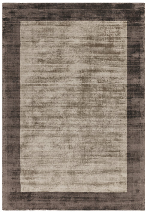 Slade Rug Border Choco/Mocha